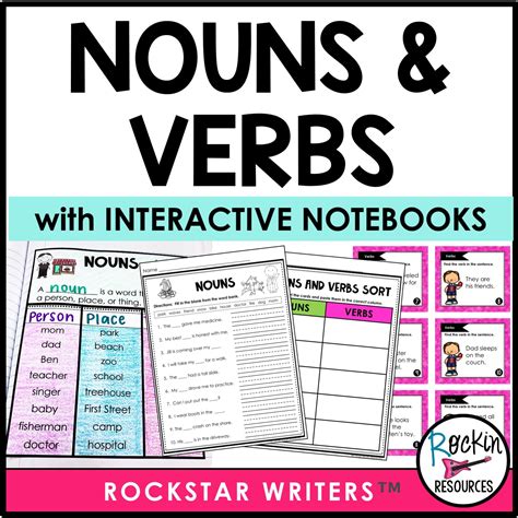 Nouns and Verbs - Rockin Resources