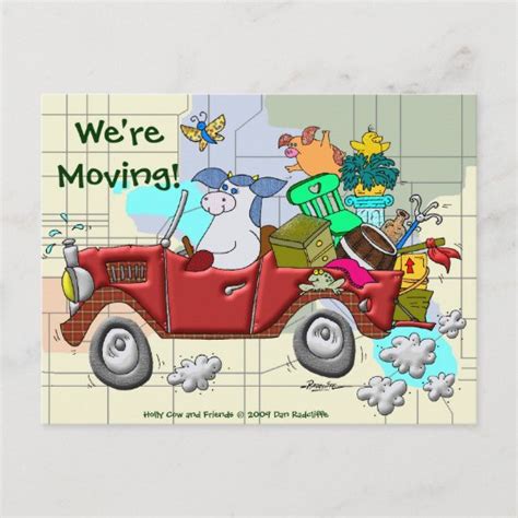 We're Moving! Announcement Postcard | Zazzle.com