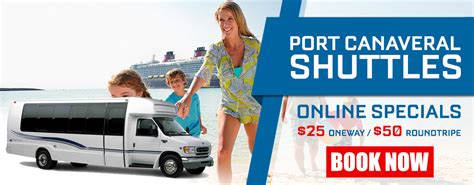 Shuttle Transportation Service in Orlando | Port Canaveral Shuttle Service