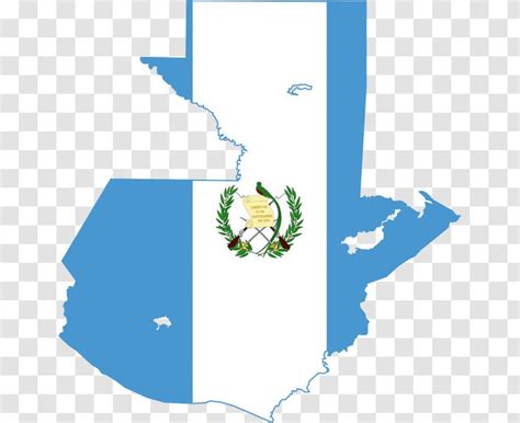 Flag Of Guatemala File Negara Map - Blank Transparent PNG