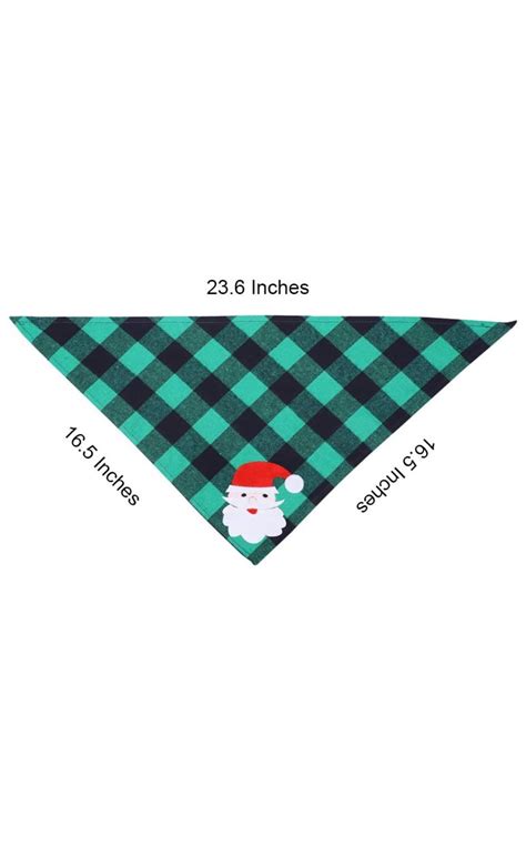 Personalized Christmas Dog Bandanas - Etsy