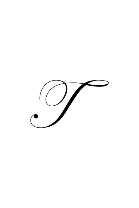 Cursive Letters Fancy