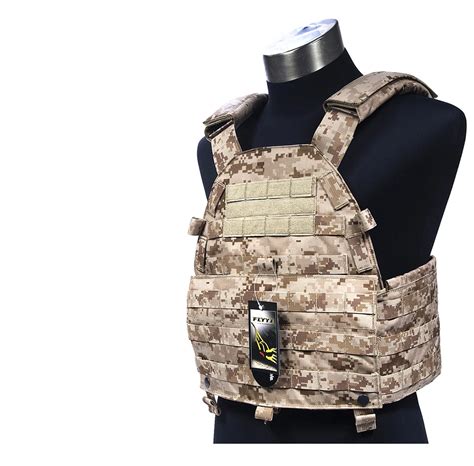 Mil Spec Military LT6094 AOR1 Camo Combat Molle Tactical Vest Army ...