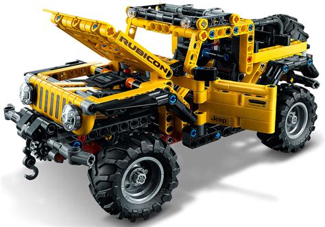 LEGO Technic Jeep Wrangler Ready for Minifig Off-Road Adventures