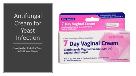 Antifungal Cream for Yeast Infection - How to Get Rid of a Yeast Infe…