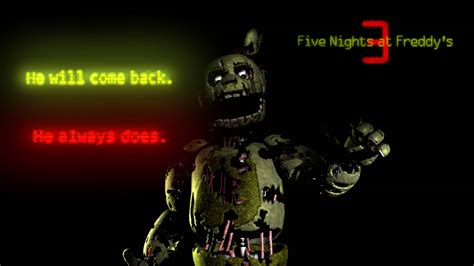 [FNAF/SFM] Fnaf 3 Springtrap by Spring-o-bonnie on DeviantArt