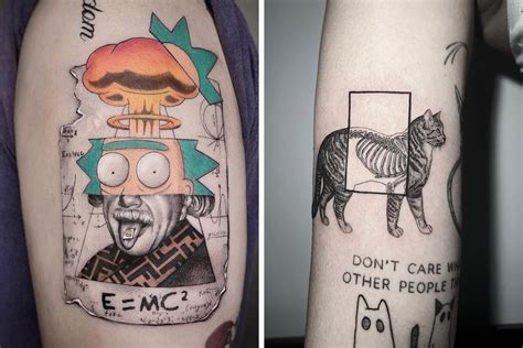 110 Science Tattoos For The Scientist In You | Bored Panda