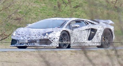 Lamborghini Testing Upcoming Hybrid V12 Engine In An Aventador Mule ...