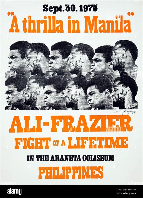 1975 Muhammad Ali vs. Joe Frazier III (Thrilla in Manila) On-Site Fight ...