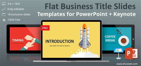 Title Slide Templates for PowerPoint and Keynote