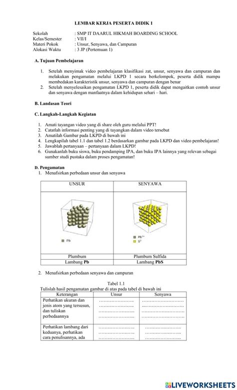 Detail 10 Contoh Unsur Senyawa Dan Campuran Koleksi Nomer 33