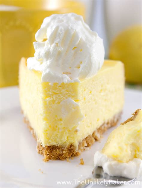 The Best Lemon Cheesecake. Ever - Mom's Easy Recipe