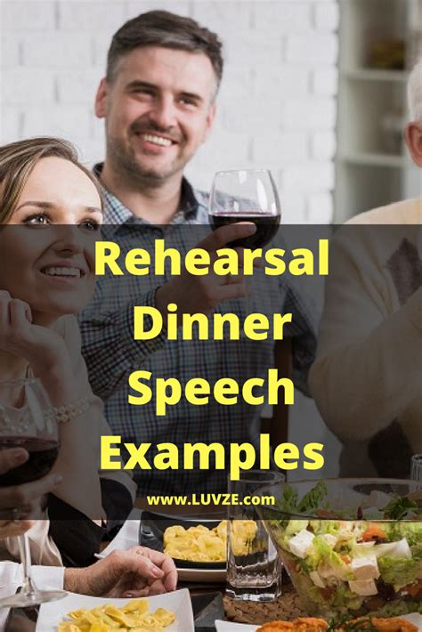 Rehearsal dinner speech – Artofit