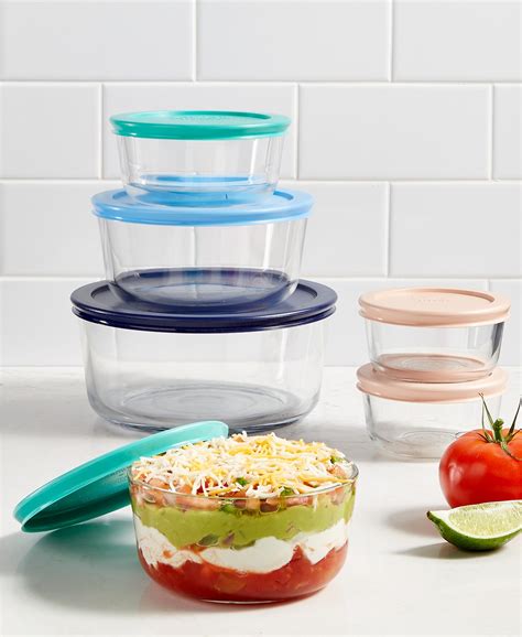 Pyrex 12-piece glass storage set for $28 - Clark Deals