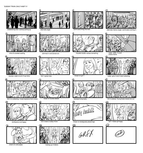 Storyboard Outline Template