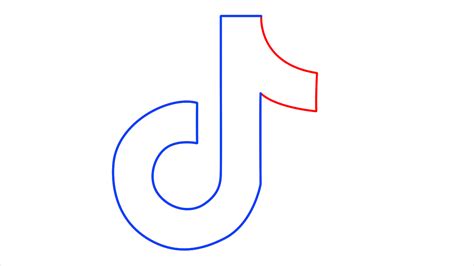 How To Draw TikTok Logo Step by Step - [5 Easy Phase]