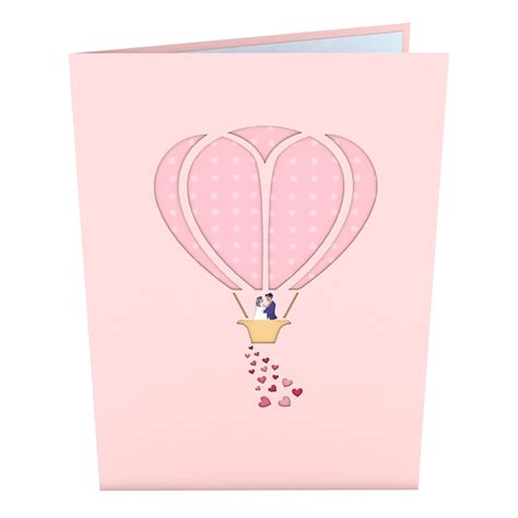 Valentine Hot Air Balloon Pop Up Card - SkyPop - Wholesale, Manufacture ...