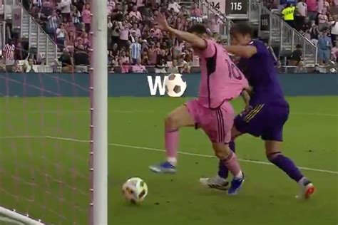 Lionel Messi scores unusual goal with his chest vs. Orlando City ...