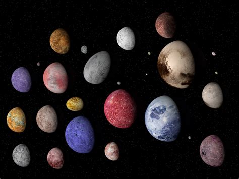 3D Artwork of Kuiper Belt Objects by jcpag2010 on DeviantArt