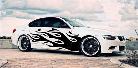 Vinyl Car Side Graphics Decal Flame Body Sticker for Any | Etsy