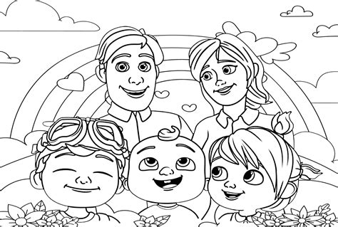 50 Cocomelon Coloring Pages - ColoringPagesOnly.com