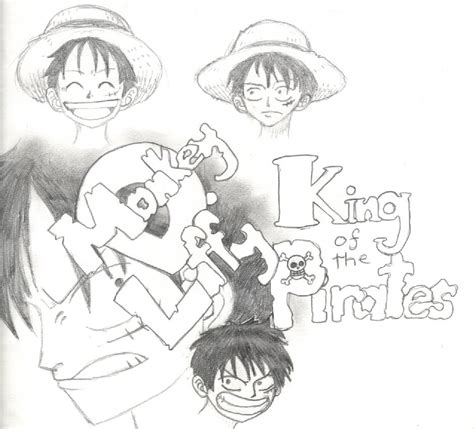 Luffy Sketches by Kahlii on DeviantArt