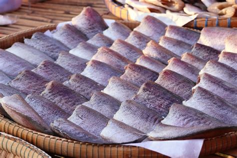 Premium Photo | Dried fish at the market