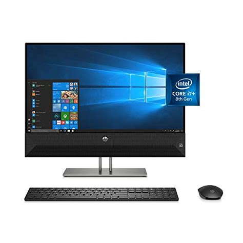 HP Pavilion 24-inch All-in-One Computer, Intel Core i7+8700T, 8 GB RAM ...