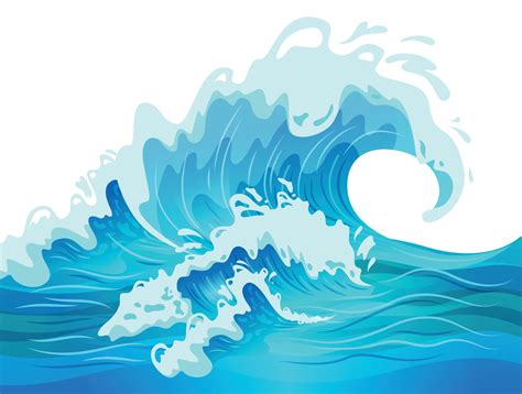 Drawings Of Ocean Waves