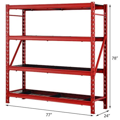 Steel Boltless Industrial Garage Storage Shelving Racking BRAND New ...