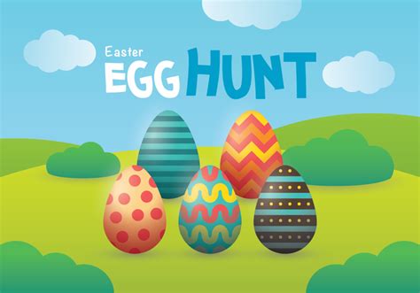 Easter Egg Hunt 145736 Vector Art at Vecteezy