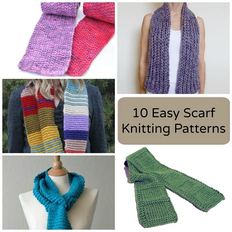 10 Easy Scarf Knitting Patterns for Beginners | Craftsy