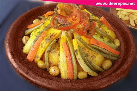 Tajine Marocain aux Légumes | idee repas