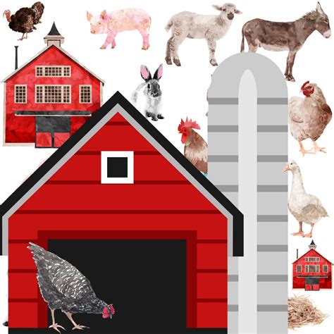 Farm Barn And Animals Free Stock Photo - Public Domain Pictures