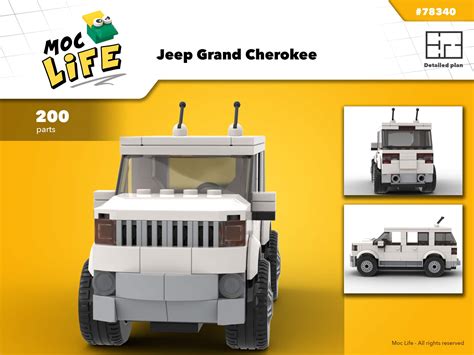 Lego instruction Jeep Grand Cherokee