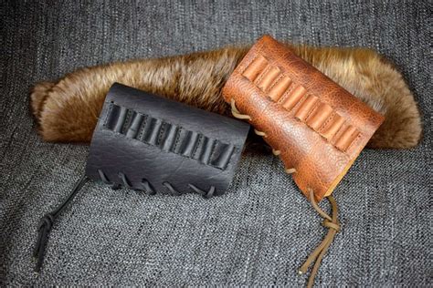 Handmade Leather Buttstock Cover - Grommet's Leathercraft