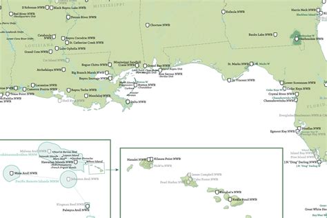 US National Wildlife Refuge System Map 24x36 Poster - Best Maps Ever