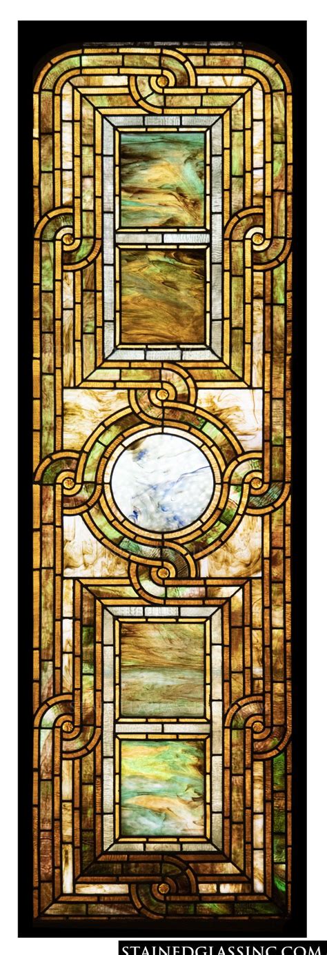 "Tiffany Window" Stained Glass Window