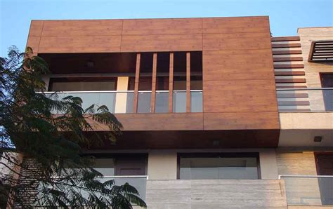 Fundermax Exterior HPL Cladding - Red Floor India