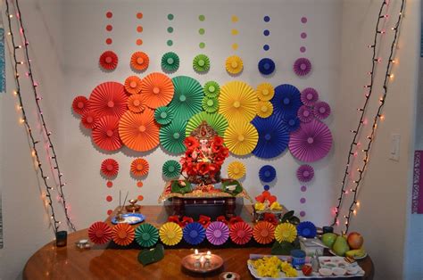 Diy Ganesh Chaturthi Decoration At Home 27 Best Trending Ganesh ...