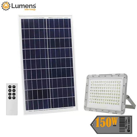 solar flood light 150W – Lumens