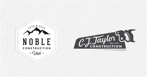 Construction logo ideas and tips to design your own