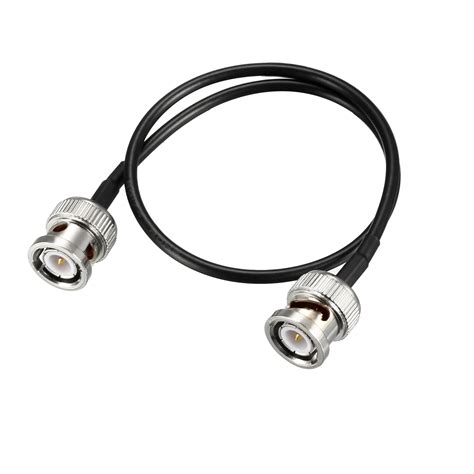 BNC Male to Male Coaxial Jumper Cable 50 ohm 12-inch RG174 - Walmart ...