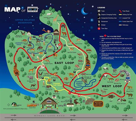 map-night-safari-singapore-tours4 - Living + Nomads – Travel tips ...