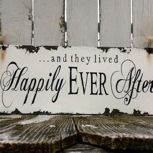 Happily Ever After Wedding Sign Rustic Wedding Sign Ring Bearer Sign ...