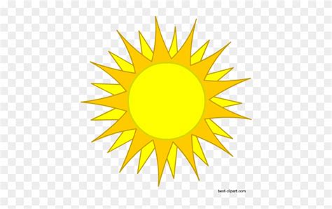 Hot Sun Free Clip Art Image - Thank You Sun Animation - Free ...