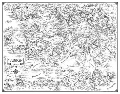 Faerun Map Full