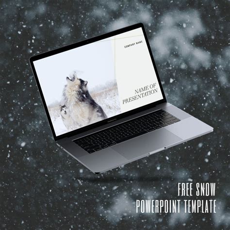 Free Snow Powerpoint Template – MasterBundles