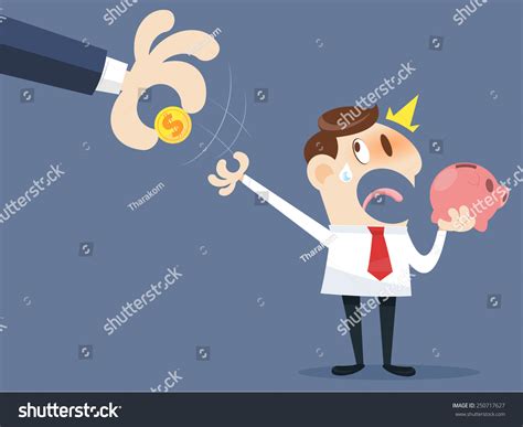 Hand Grabbing Money Stock Vector Illustration 250717627 : Shutterstock