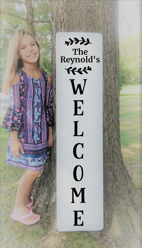 Personalized Welcome Sign Personalized Welcome Signs for - Etsy